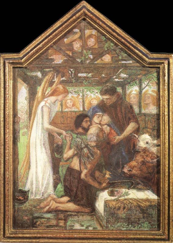 Dante Gabriel Rossetti The Seed of David Norge oil painting art